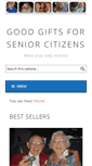 Mobile Screenshot of goodgiftsforseniorcitizens.com